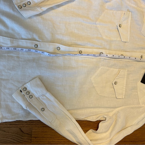 NWT Frye Men’s button down shirt - Picture 6 of 6